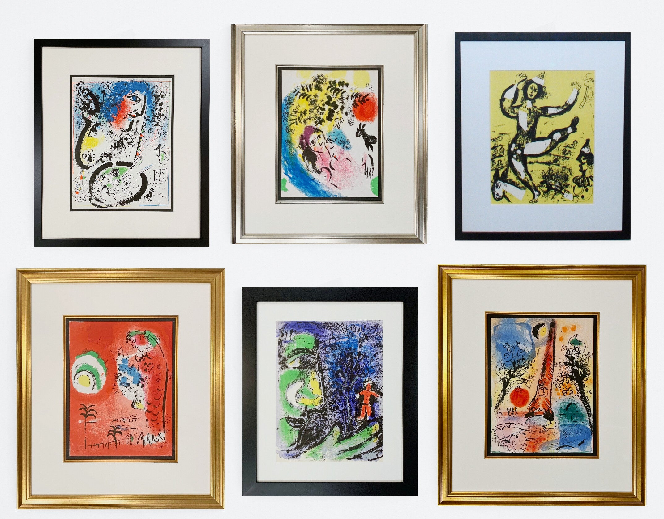Marc Chagall Mourlot Lithographe I (1960) – Georgetown Frame Shoppe