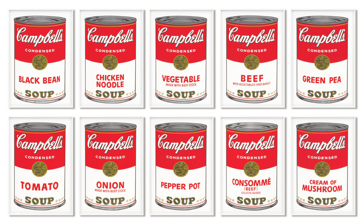 Sunday B. Morning (after Andy Warhol) Campbell's Soup I