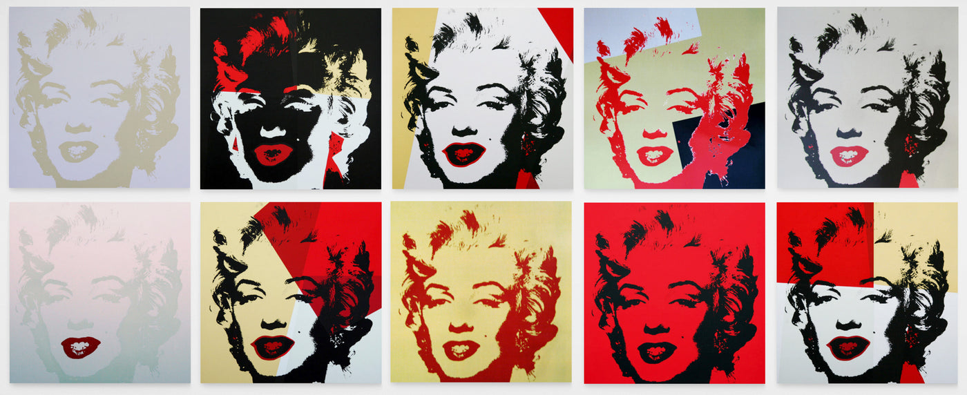 Sunday B. Morning (after Andy Warhol) Golden Marilyn