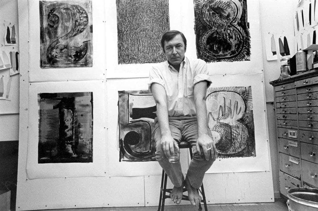 Original Signed Jasper Johns Artwork for Sale – Georgetown Frame