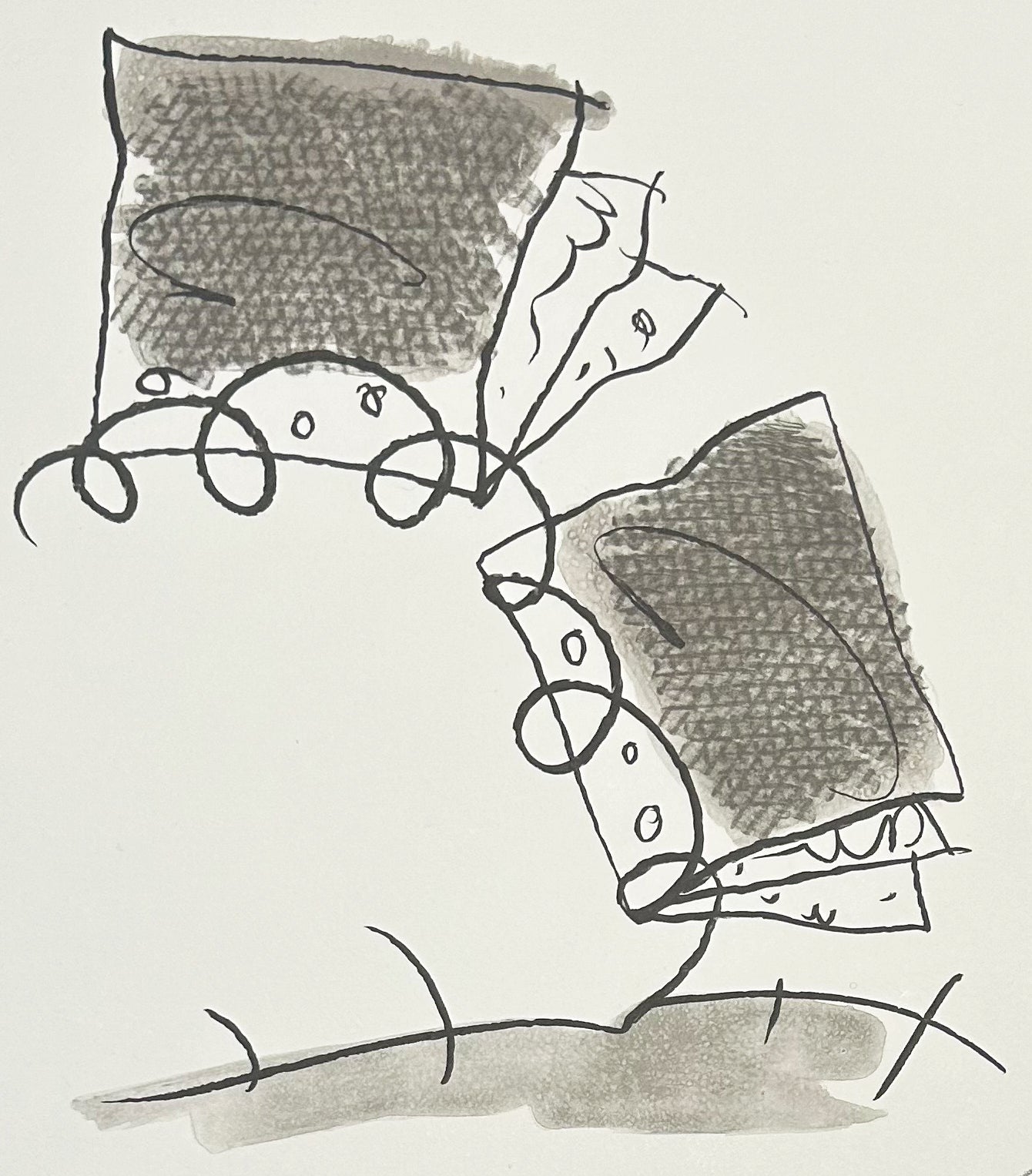 Claes Oldenburg Notebook Torn in Half (Artist's Proof) 1997