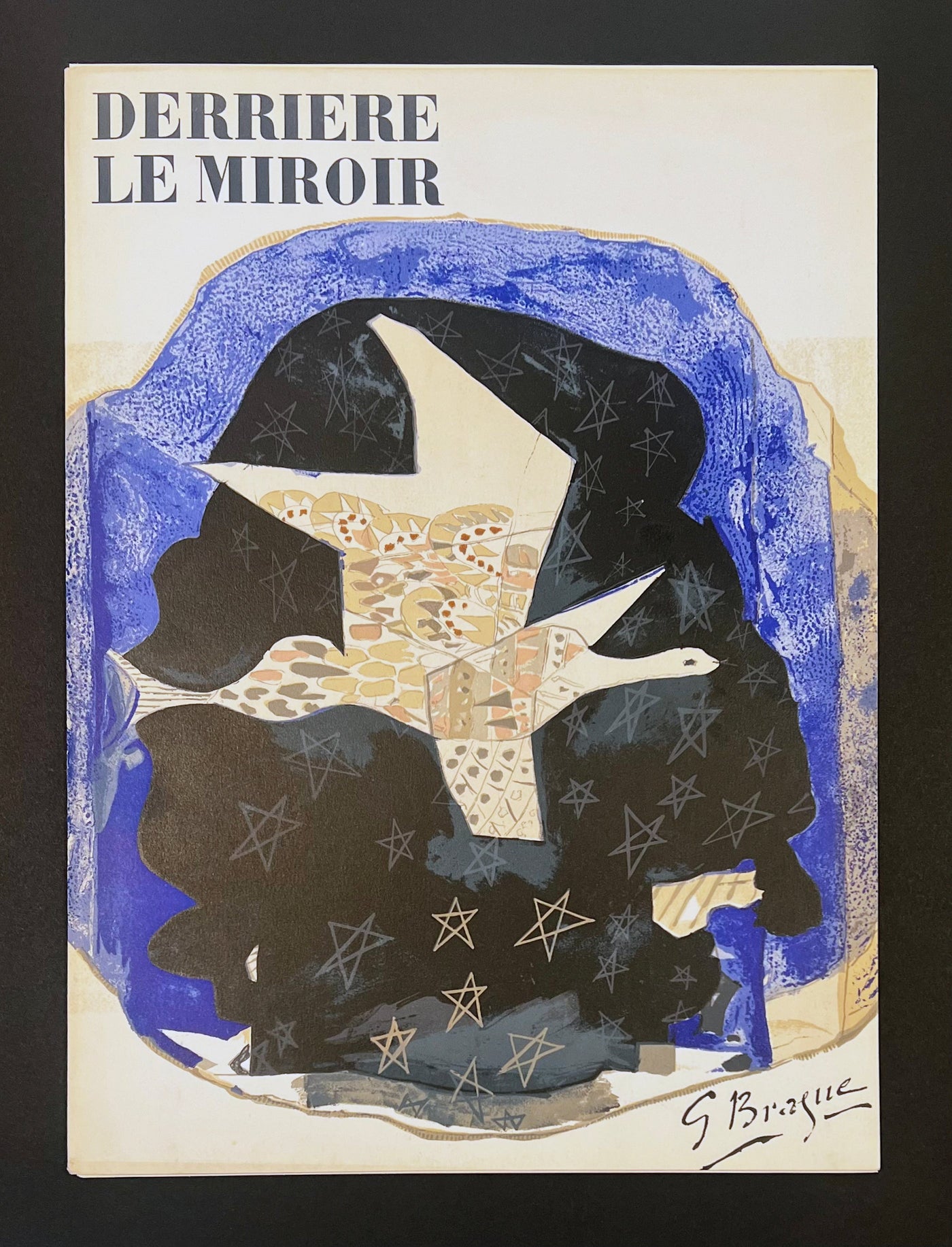 Georges Braque Cover, Derriere le Miroir 1959