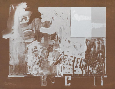 Jasper Johns Flag (Moratorium) 1969