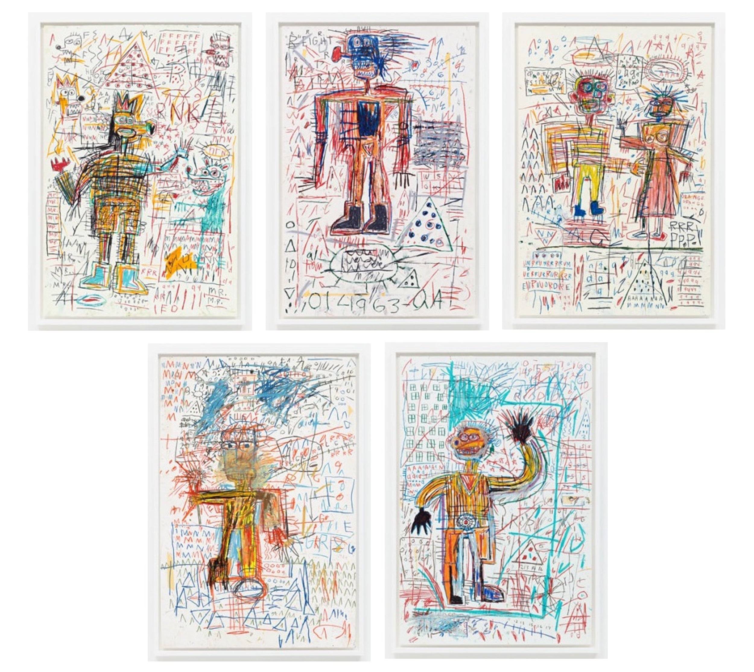 Jean-Michel Basquiat The Figure Portfolio