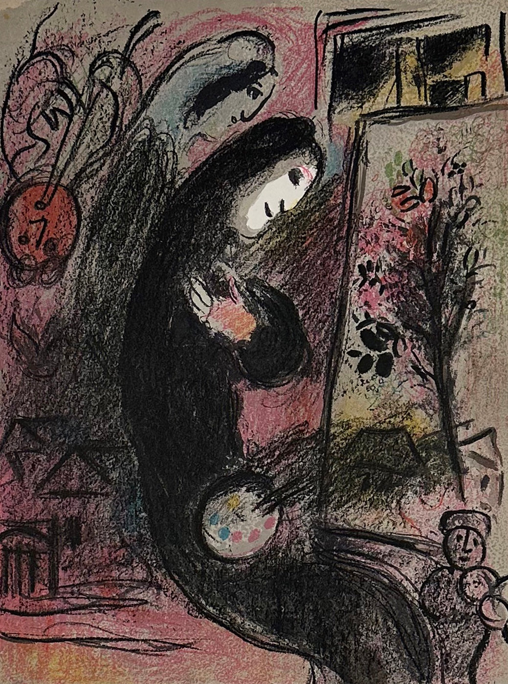 Marc Chagall Inspiration (Cramer 56 Mourlot 398) 1963