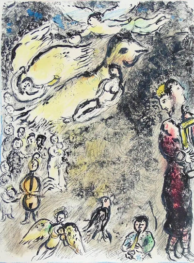 Marc Chagall Le Cirque ambulant (Mourlot 583) 1969