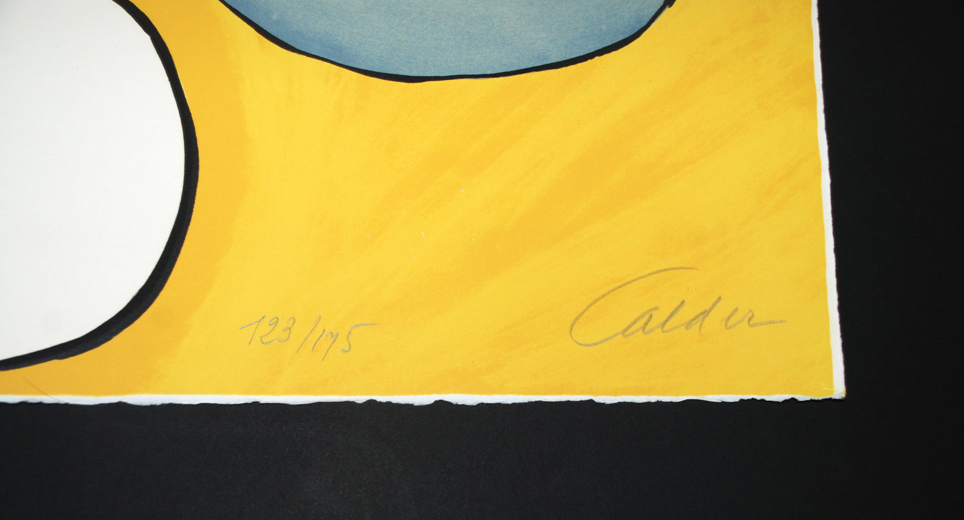 Alexander Calder Black Lines 1976
