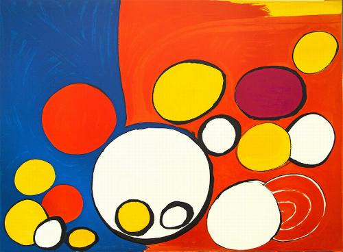 Alexander Calder Circles With Eyes 1976