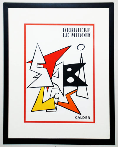 Alexander Calder Cover Derriere le Miroir #141 (Stabiles) 1963