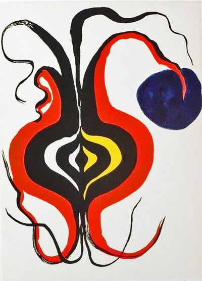 Alexander Calder Derriere le Miroir #156 (Plate 6) 1966