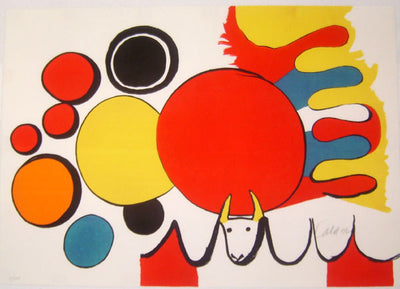 Alexander Calder Deux Spirales 1974
