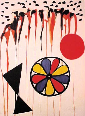 Alexander Calder La Mousson 1965