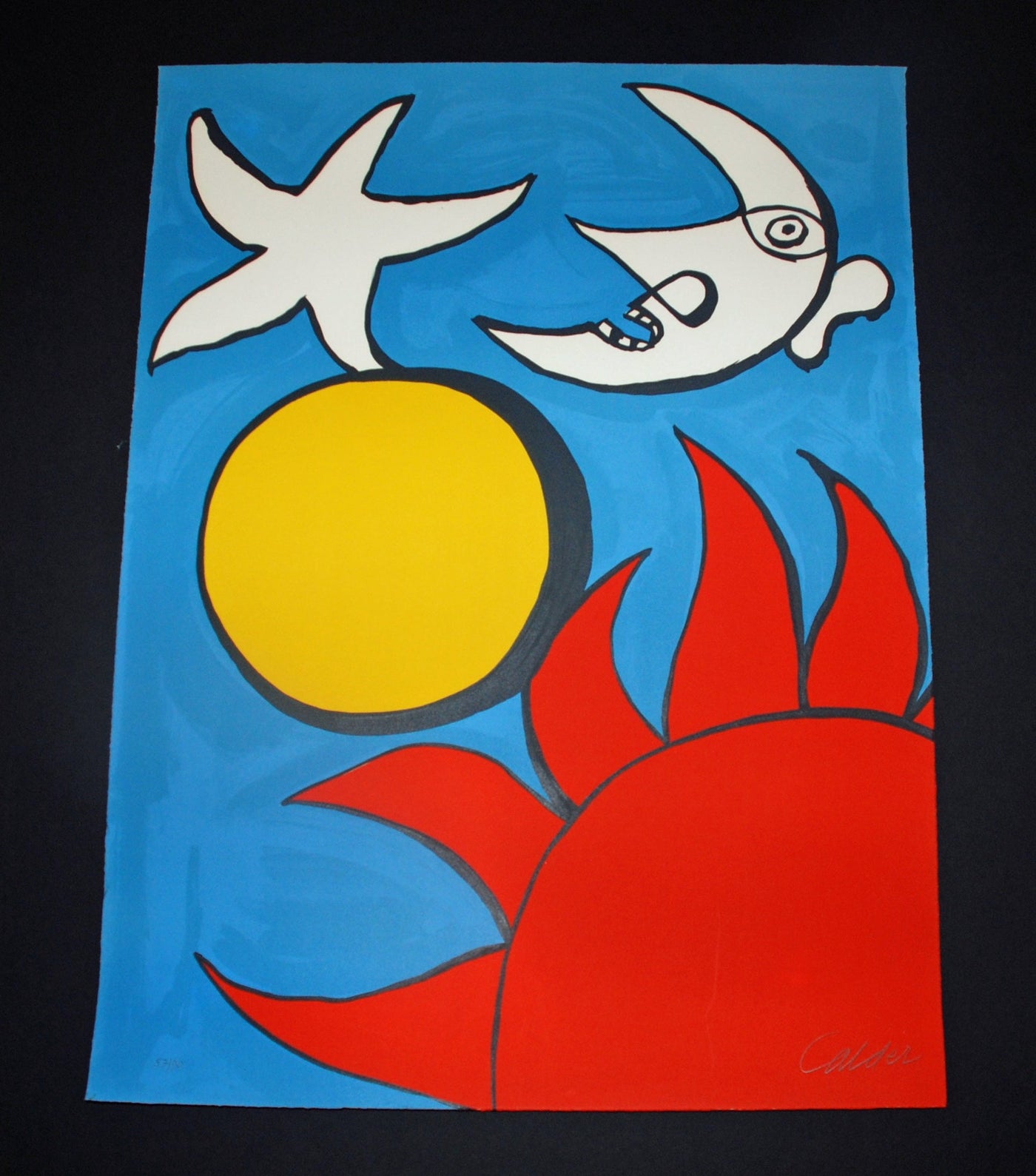 Alexander Calder Potpourri en Ciel 1975