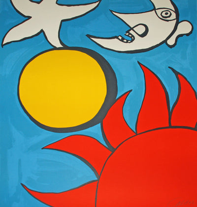 Alexander Calder Potpourri en Ciel 1975