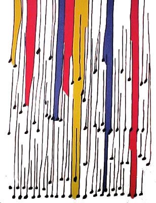 Alexander Calder Raindrops 1975