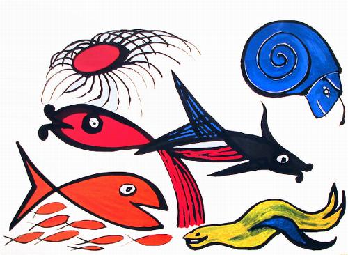 Alexander Calder Seal 1975