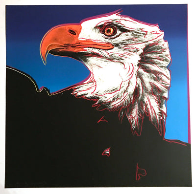 Andy Warhol Bald Eagle (Feldman II.296) 1983