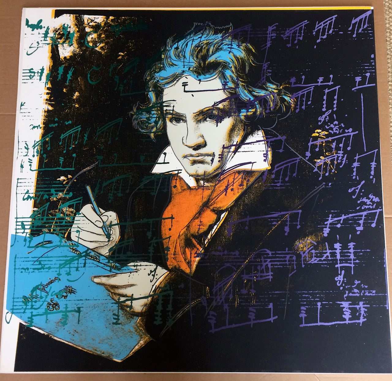 Andy Warhol Beethoven (Feldman II.390-393) 1987