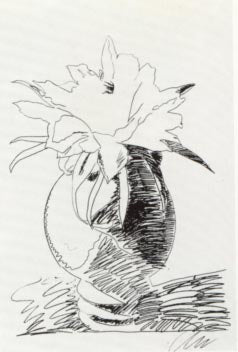 Andy Warhol Flowers (Black and White) (Feldman II.104) 1974