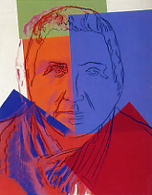 Andy Warhol Gertrude Stein (Feldman II.227) 1980