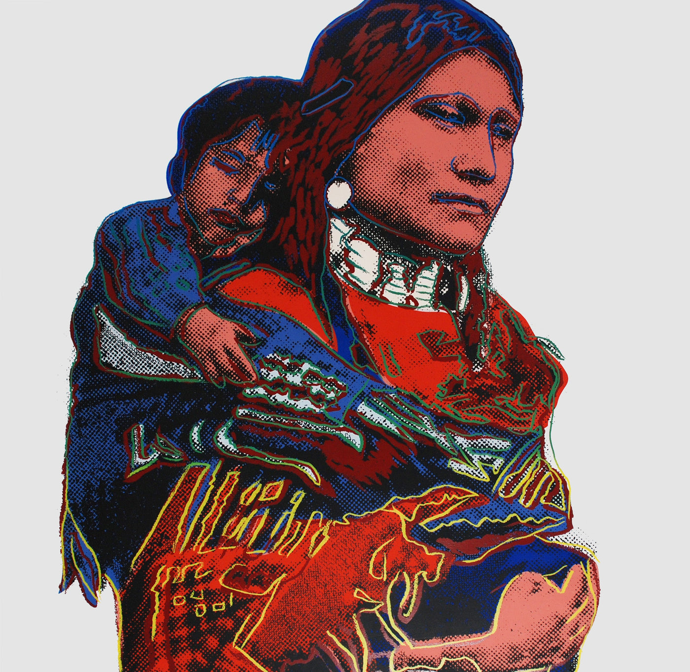 Andy Warhol Mother and Child (Feldman II.383) 1986