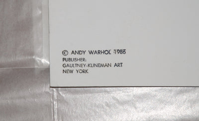 Andy Warhol Northwest Coast Mask (Feldman II.380) 1986