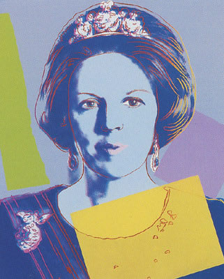 Andy Warhol Queen Beatrix of the Netherlands (Feldman II.340) 1985