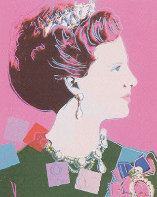 Andy Warhol Queen Margrethe II of Denmark (Feldman II.345) 1985