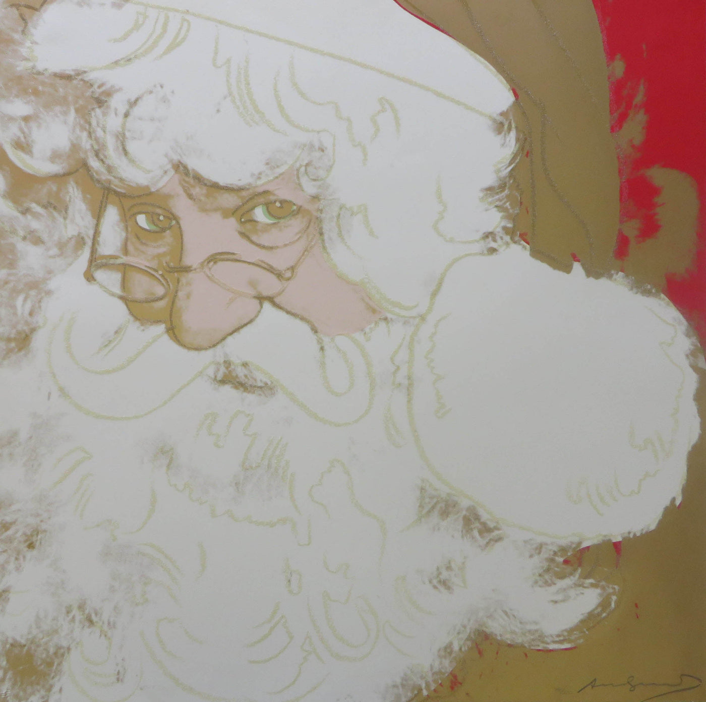 Andy Warhol Santa Claus (Feldman II.266) 1981