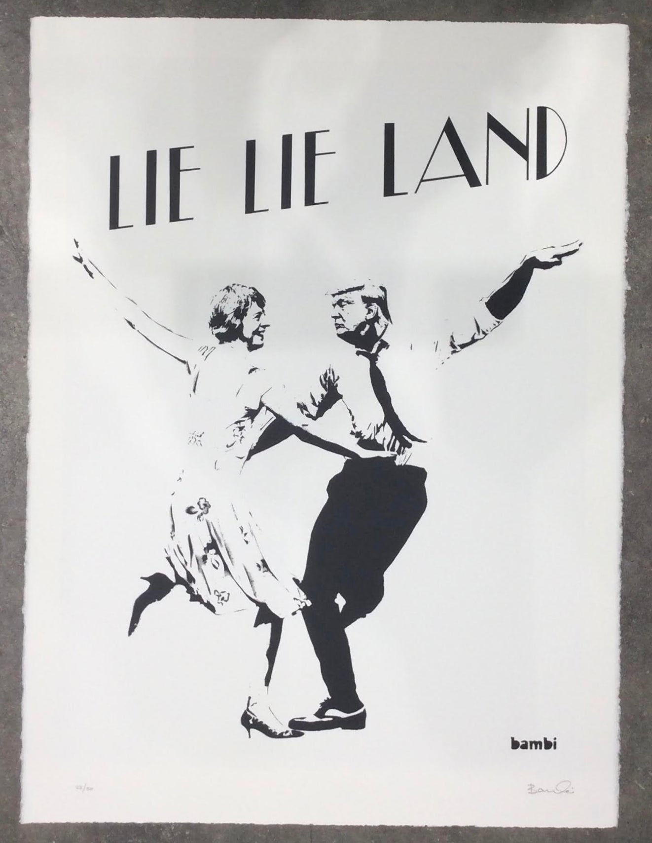 Bambi Lie Lie Land (White) 2017