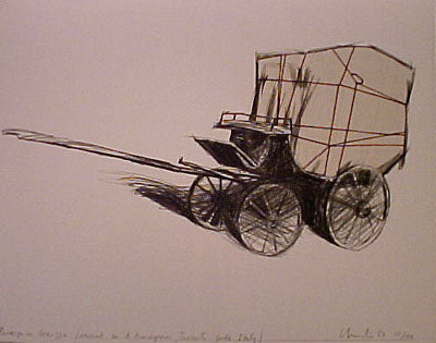 Christo Package on Carrozza 1984