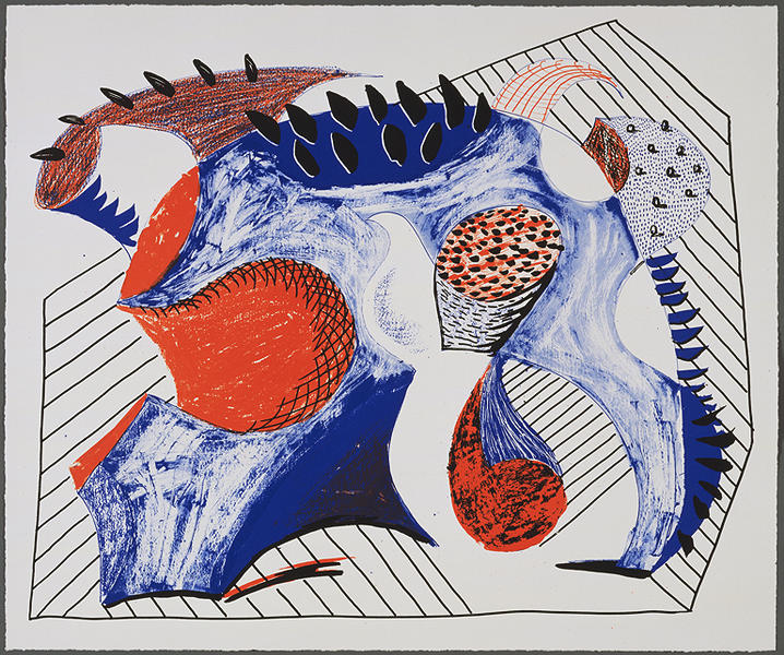 David Hockney Untitled for Joel Wachs 1993