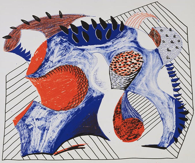 David Hockney Untitled for Joel Wachs 1993