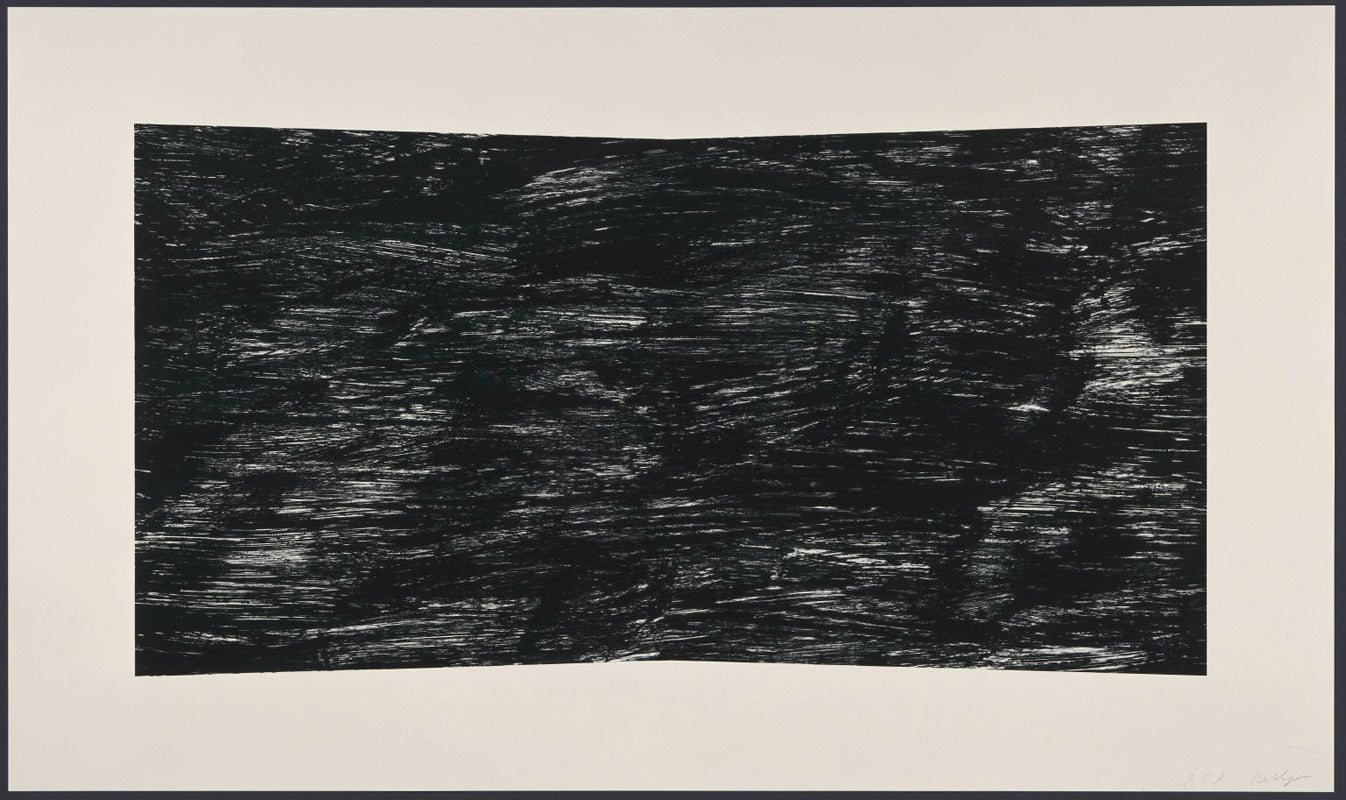 Ellsworth Kelly Black (Texture) 2001