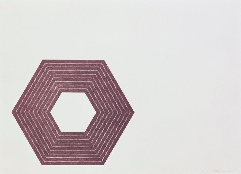Frank Stella Sidney Guberman 1972 – Georgetown Frame Shoppe