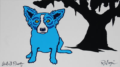 George Rodrigue Blue For You White 1993