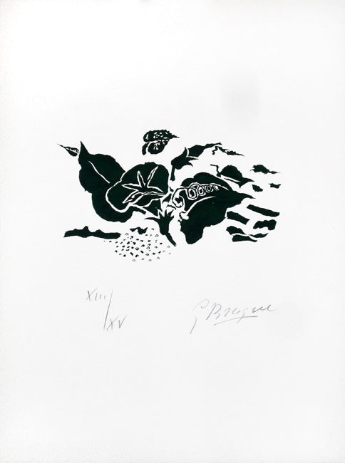 Georges Braque Le Liseron Vert (The Green Vine) (Vallier No. 187) 1963