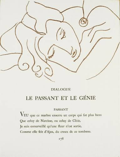 Henri Matisse Florilege des Amours, Plate LXVII (Duthuit 25) 1948