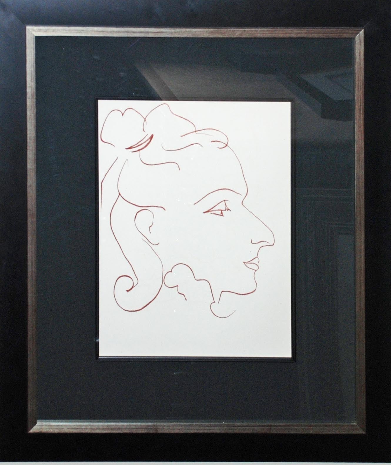 Henri Matisse Florilege des Amours, Plate XLVIII (Duthuit 25) 1948