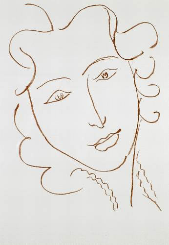 Henri Matisse Florilege des Amours, Plate XXVI (Duthuit 25) 1948