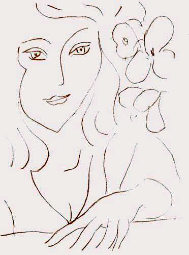 Henri Matisse Visages 1946