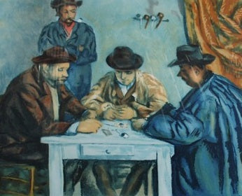 Jacques Villon Les Joueurs des Cartes (The Card Players) 1929
