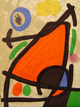 Joan Miro Derriere le Miroir #186 (Cramer 134*) 1970