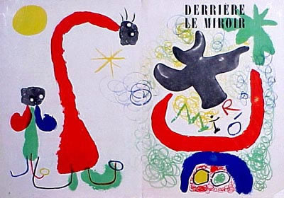 Joan Miro Derriere le Miroir #29-30 (Cover) 1950