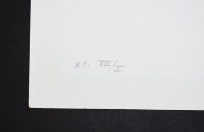 Joan Miro Homentage a Joan Prats (Mourlot 709) 1971