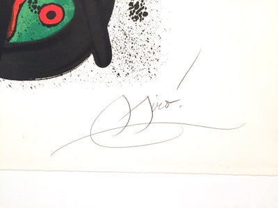Joan Miro La Premiere Nuit Du Printemps (Maeght 1244) 1981
