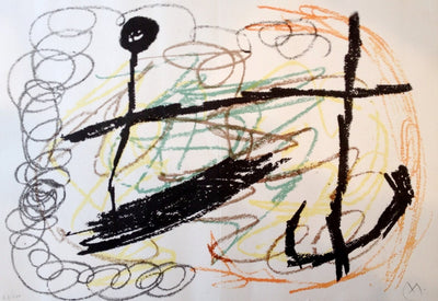 Joan Miro Obra Inedita Recent (Cramer 95) 1964