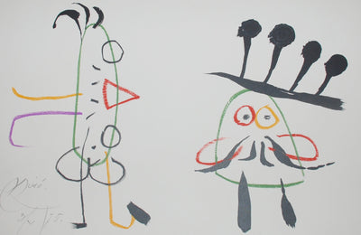 Joan Miro Plate 12 (Cramer 204) 1975