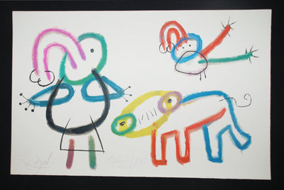 Joan Miro Plate 16 (Cramer 204) 1975