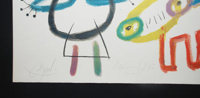 Joan Miro Plate 16 (Cramer 204) 1975
